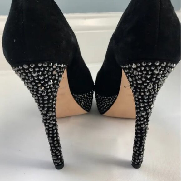 Brain Atwood with Swarovski crystals on the heels - Picture 2 of 10